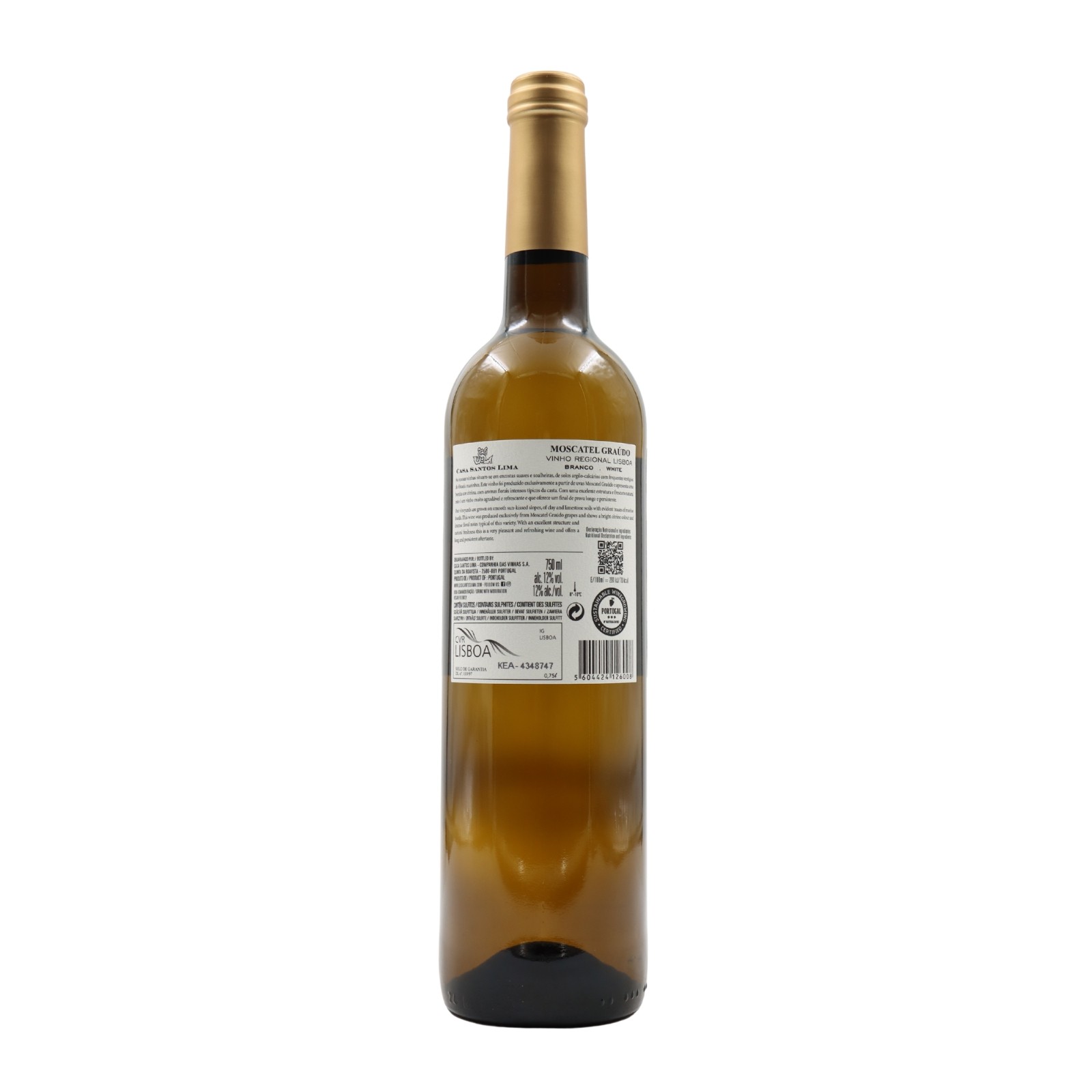 Casa Santos Lima Moscatel Weiß 2024