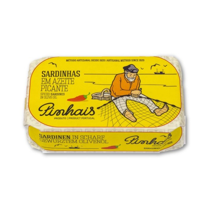 Pinhais Sardines in Spicy Olive Oil