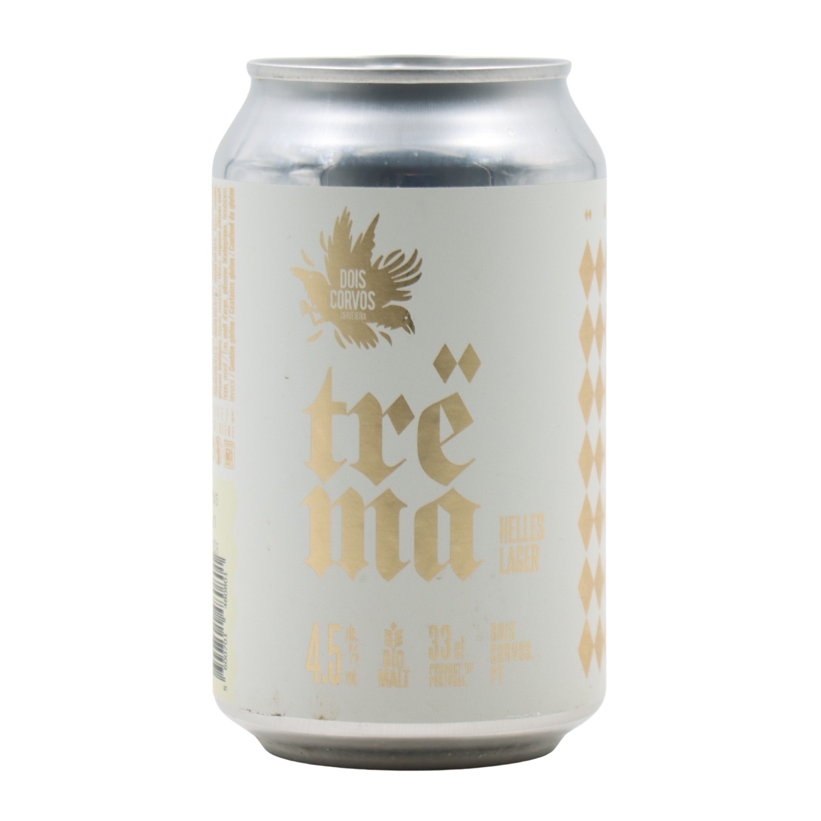 Dois Corvos Trema Helles Lager in lattina