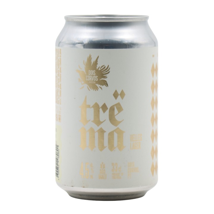Dois Corvos Trema Helles Lager in lattina
