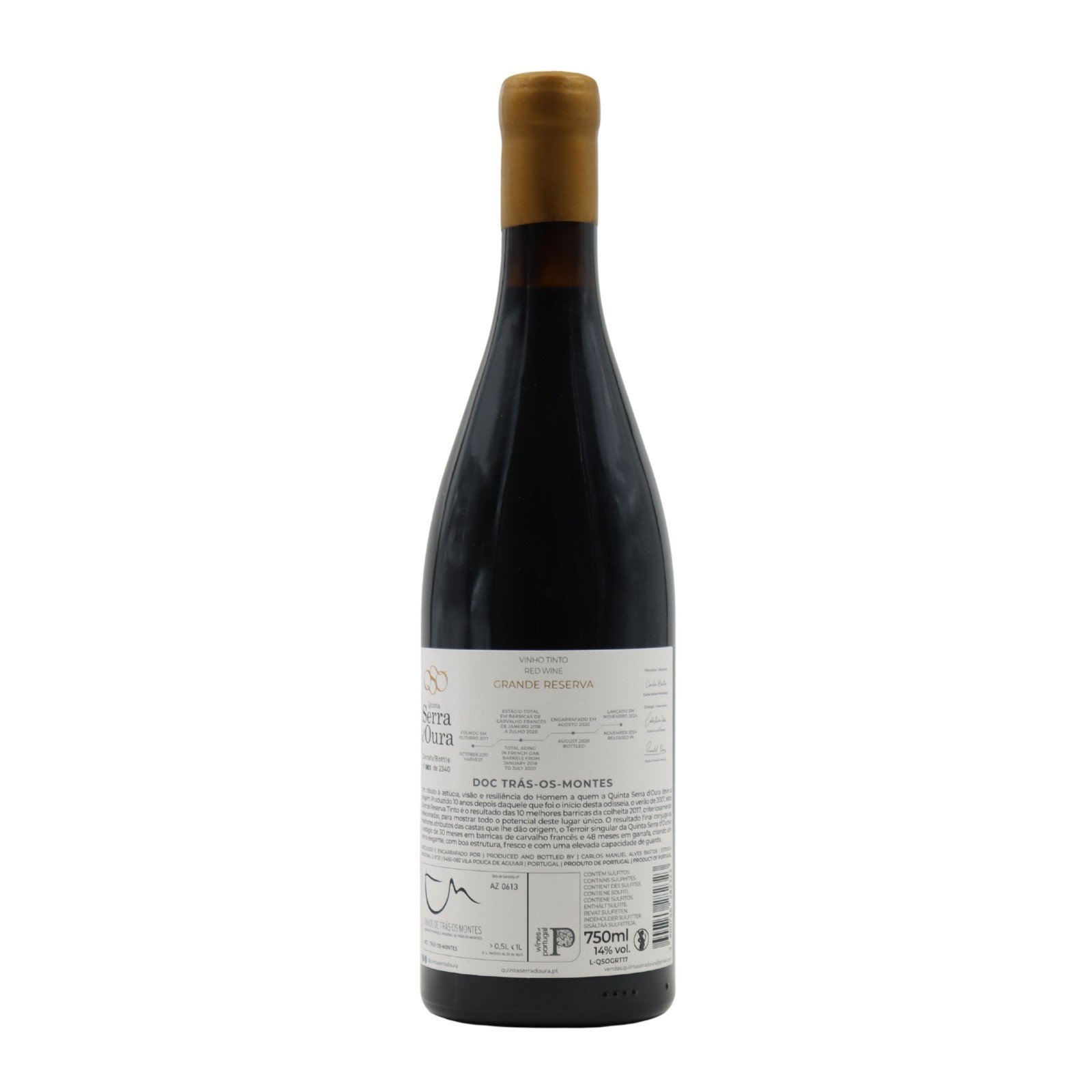 Quinta Serra D´Oura Grand Reserve Rot 2017