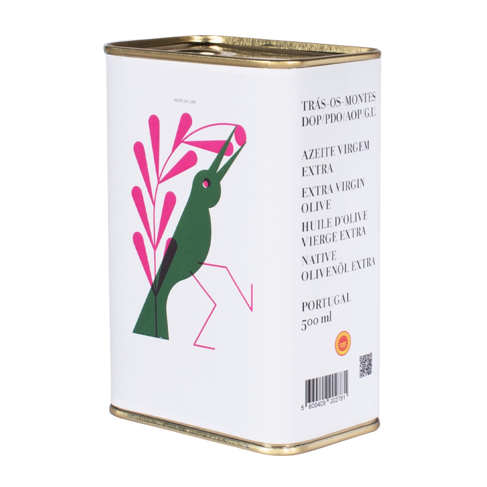 José DOP Trás-os-Montes Extra Virgin Olive Oil in Can