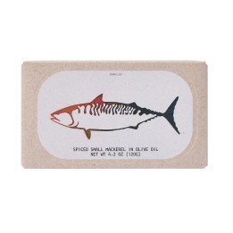 José Small Mackerel in Spicy Olive Oil