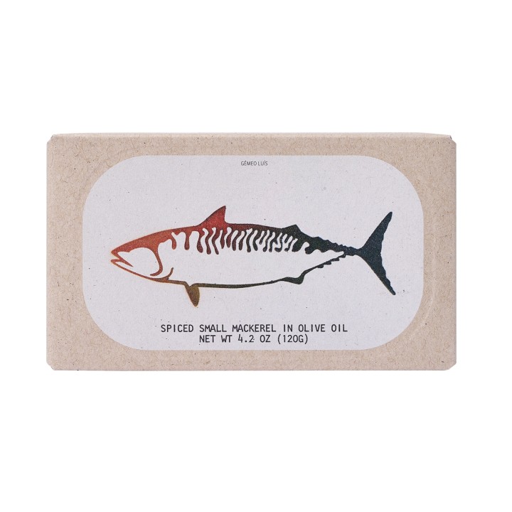 José Small Mackerel in Spicy Olive Oil