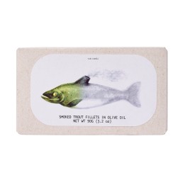 José Smoked Trout Fillets in Extra Virgin Olive Oil