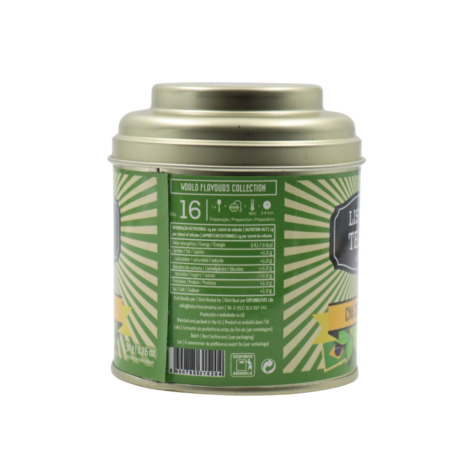 Lisbon Tea co. Tè Caipirinha