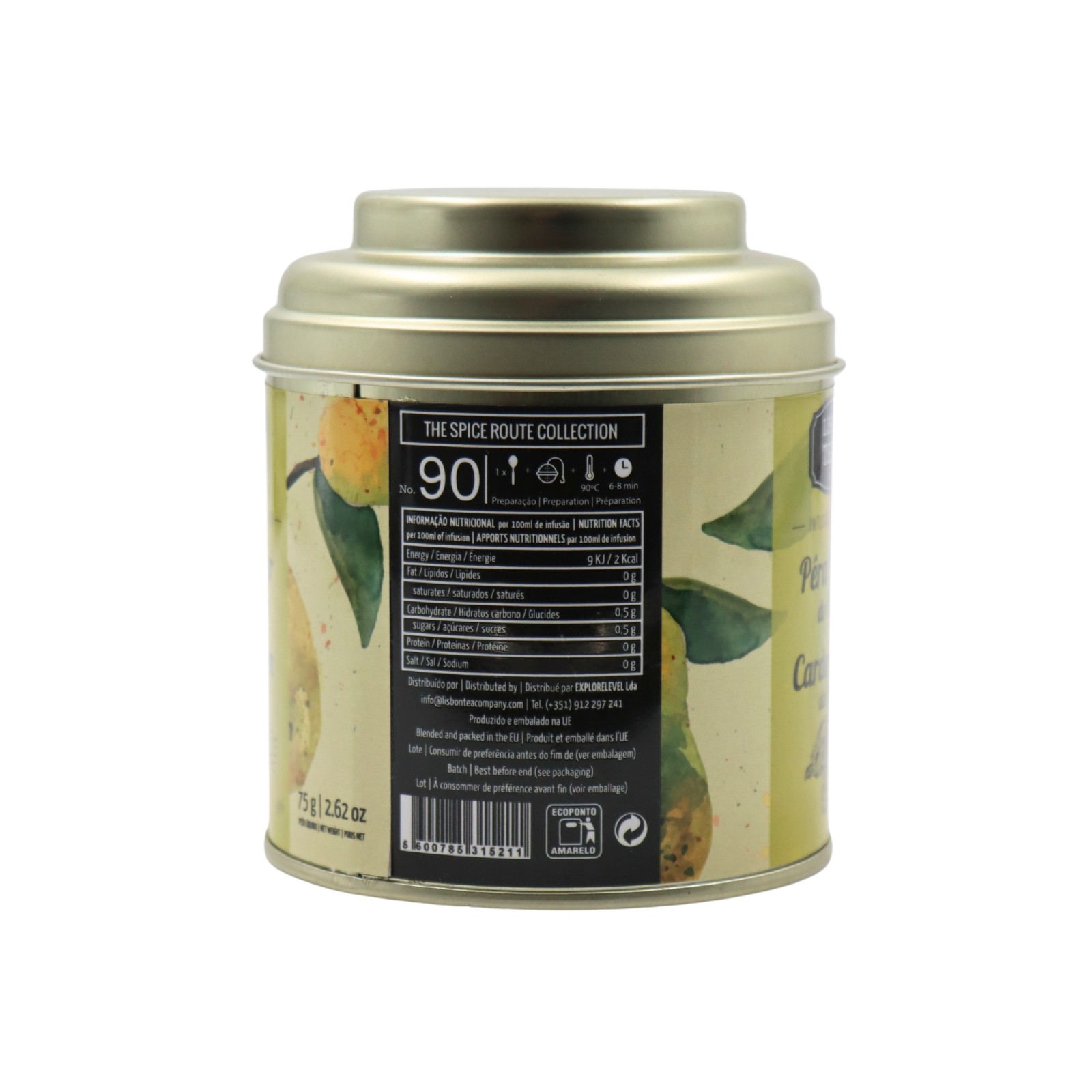 Lisbon Tea co. West Region Rocha Pear and Indian Cardamom Infusion