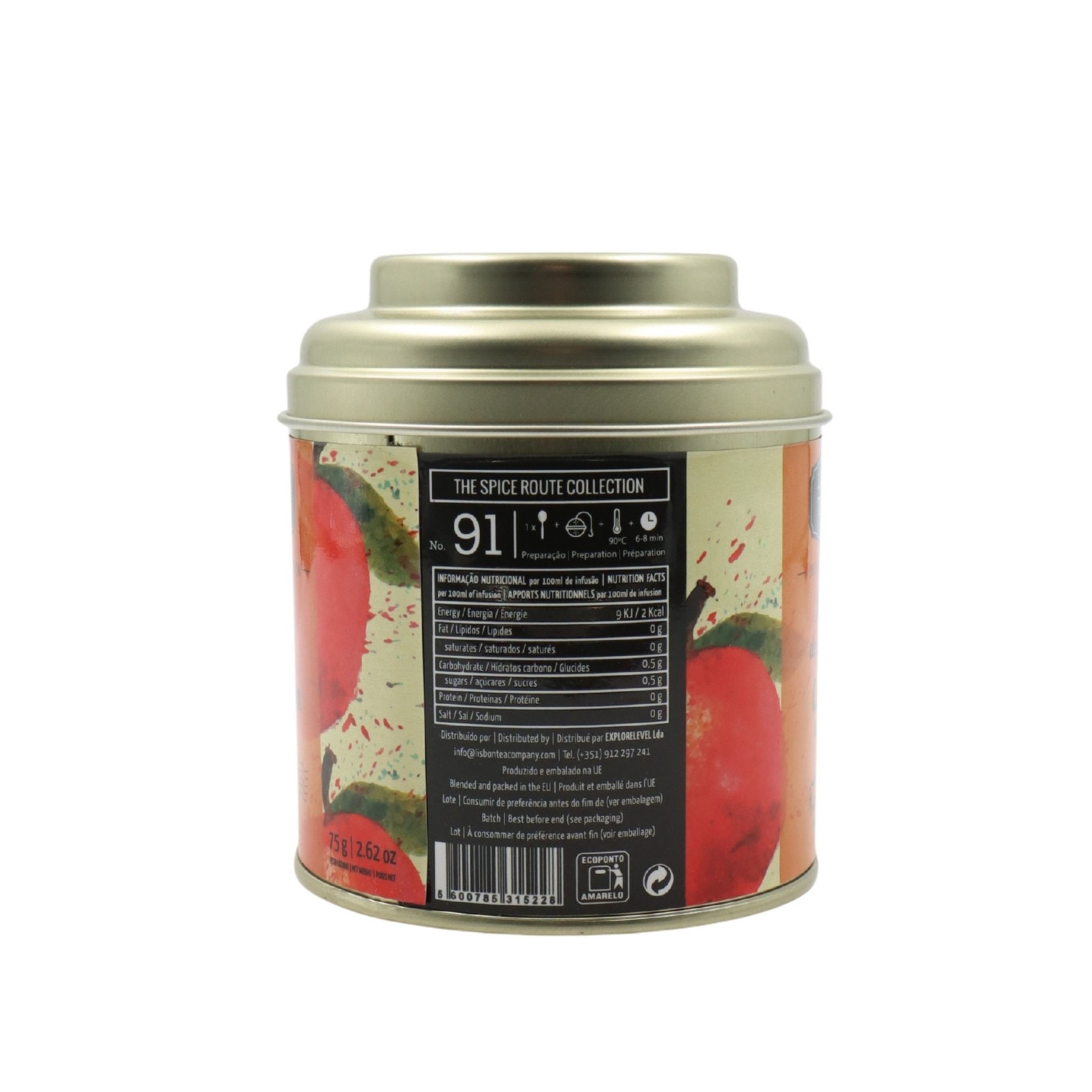 Lisbon Tea co. Aufguss aus Alcobaça-Apfel und Ceylon-Zimt
