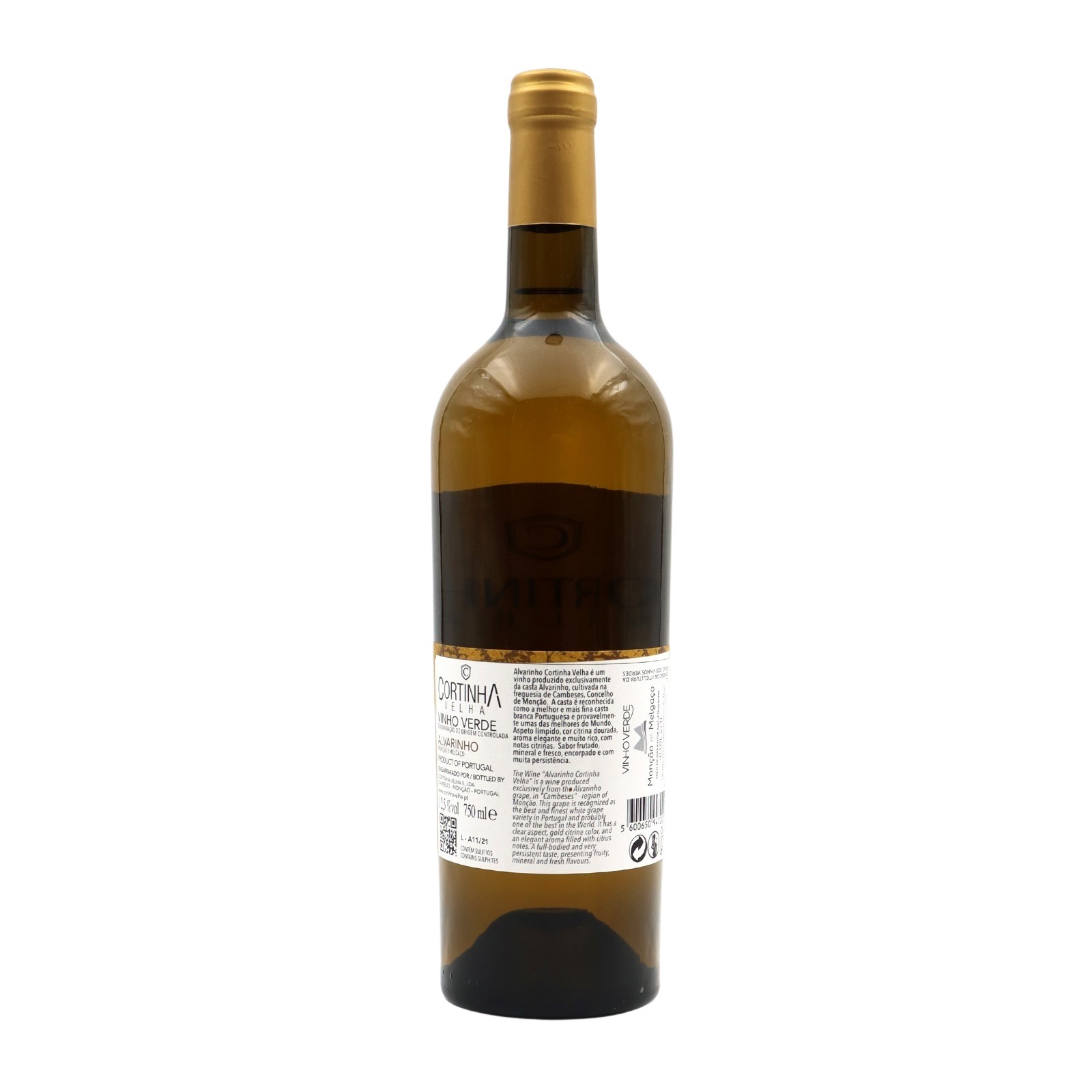 Cortinha Velha Alvarinho Réserve Blanc 2024