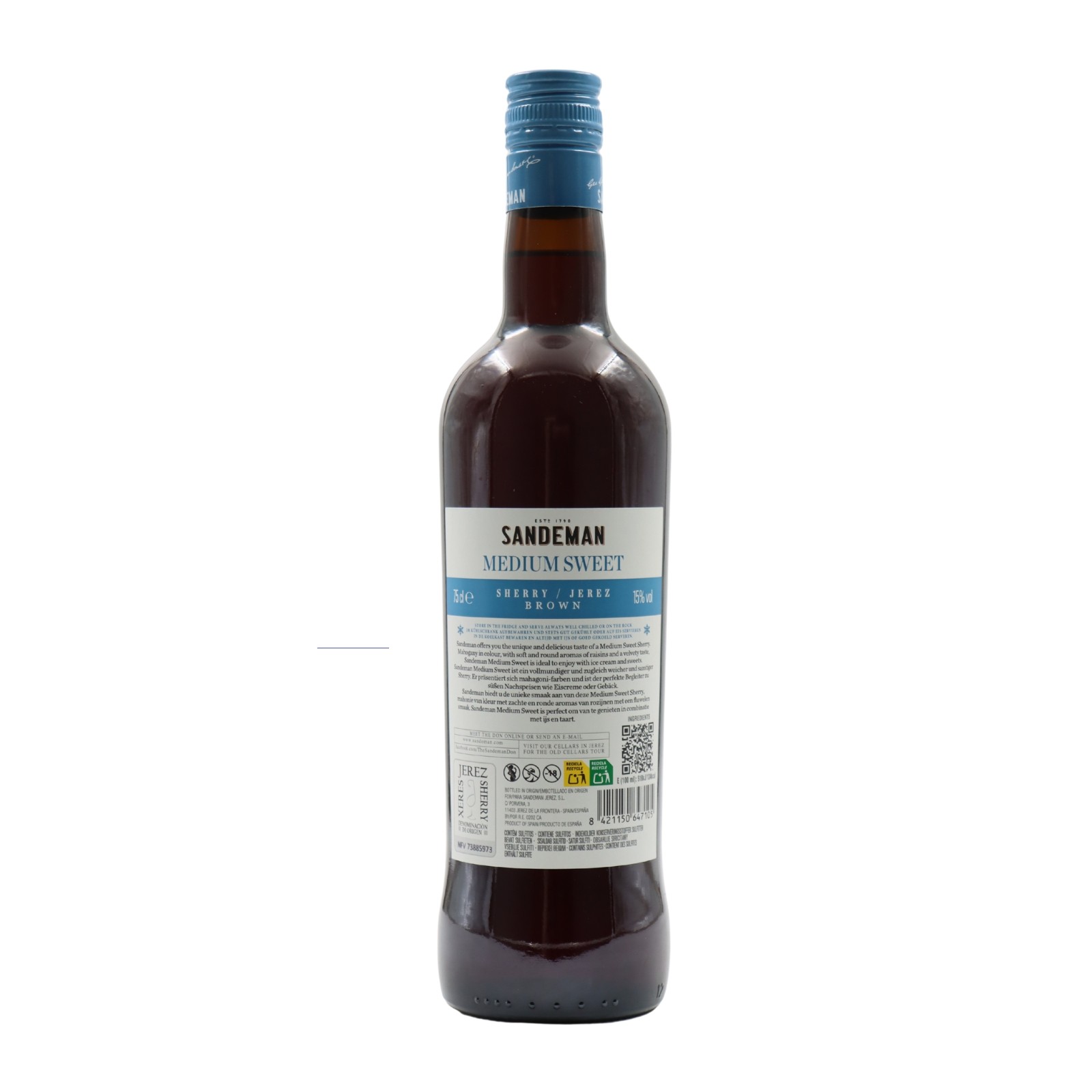 Sandeman Medium Sweet Sherry