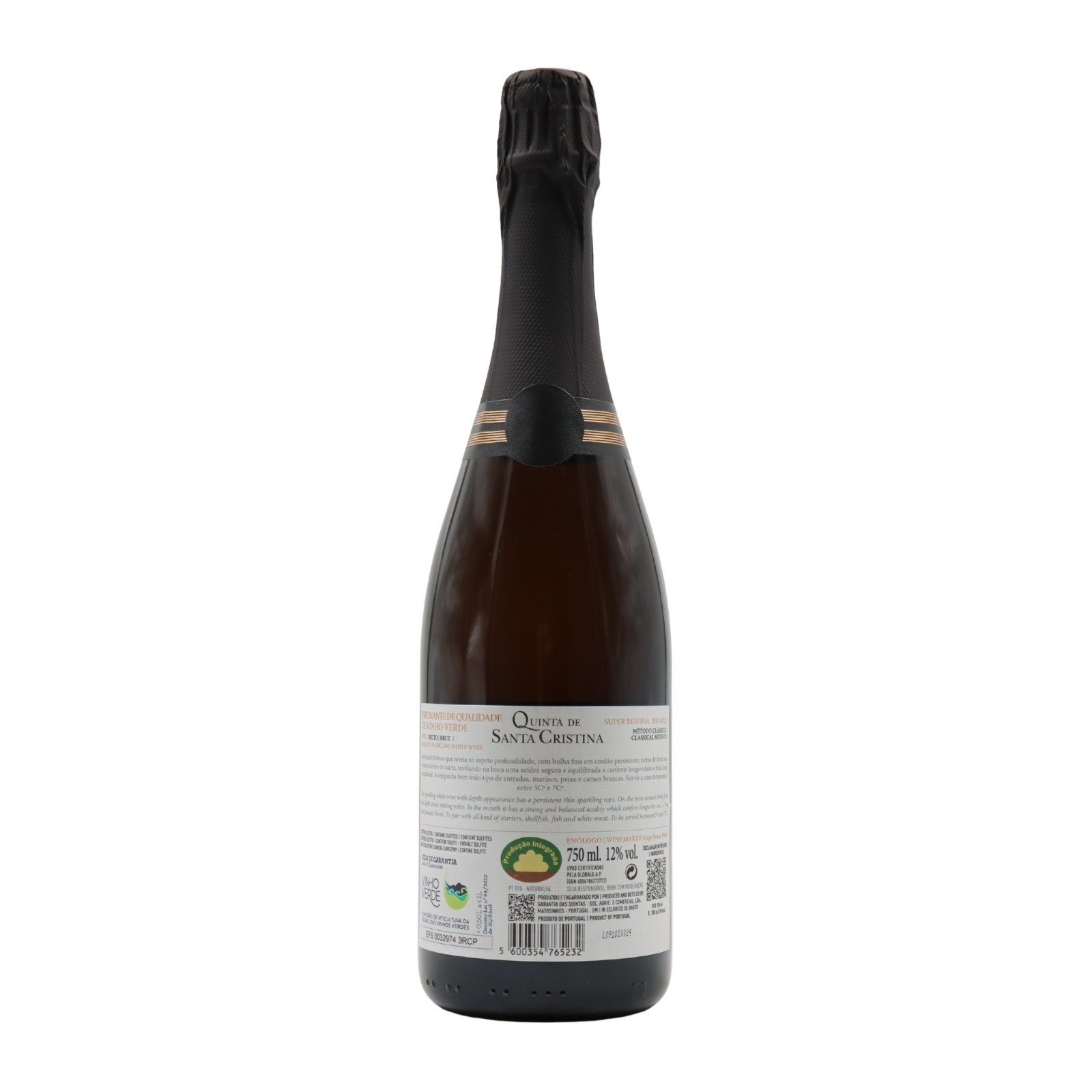 Quinta de Santa Cristina Super Reserva Blanco Bruto Espumoso 2018