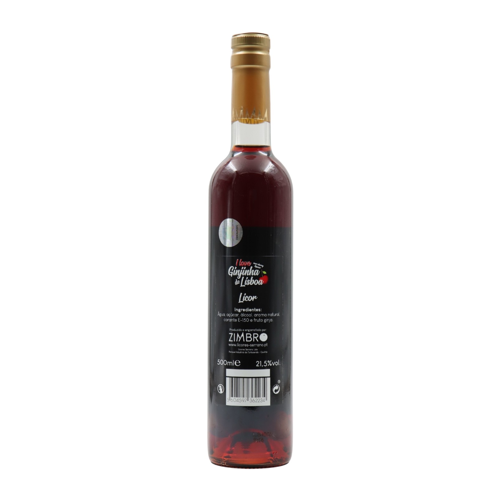 I Love Ginginha de Lisboa Liquore di Ginja
