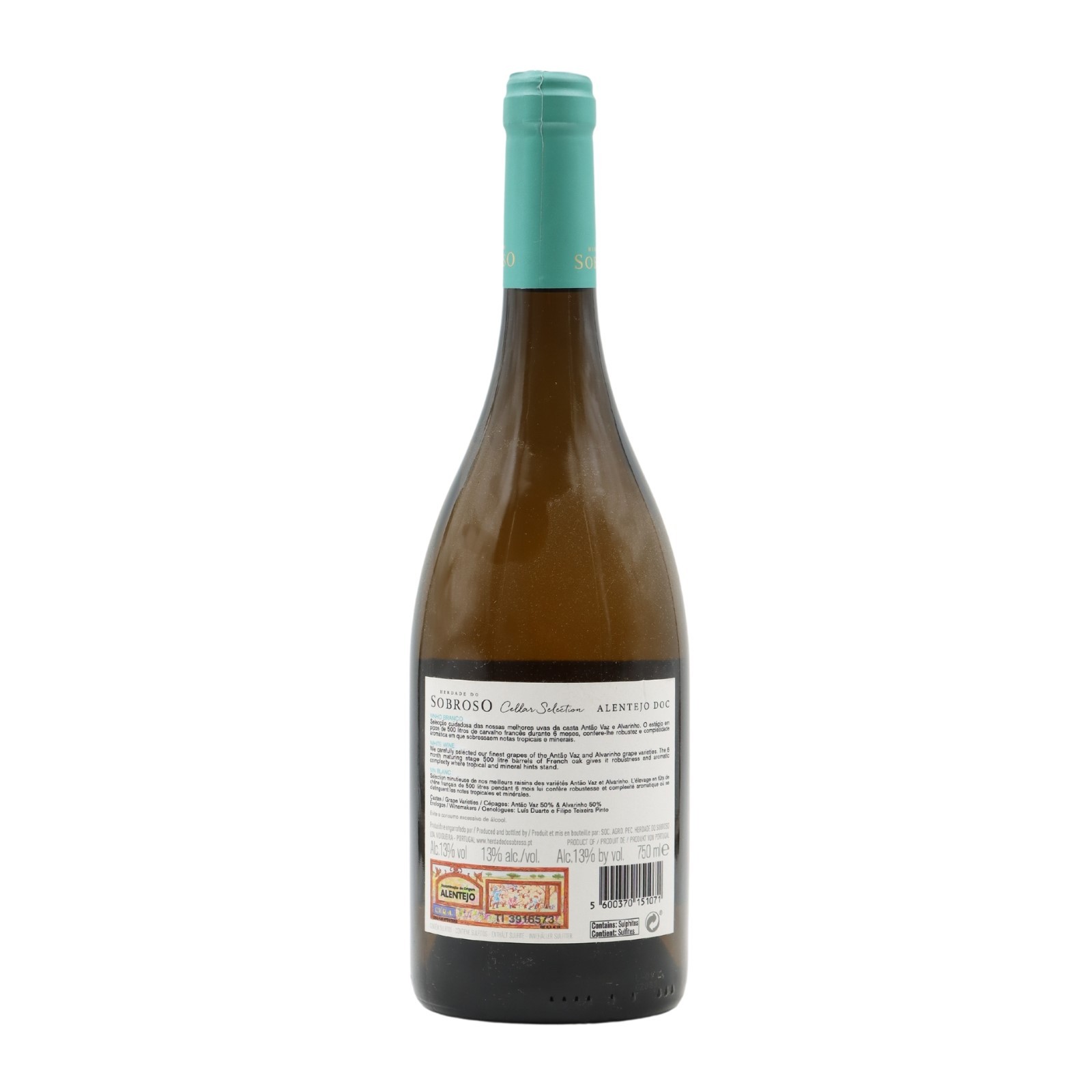 Herdade do Sobroso Cellar Sellection Blanc 2024