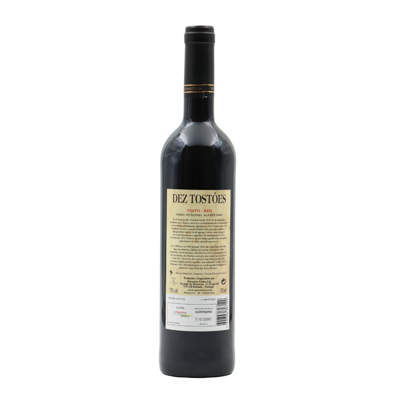 Herdade da Maroteira 10 Tostões Rosso 2023