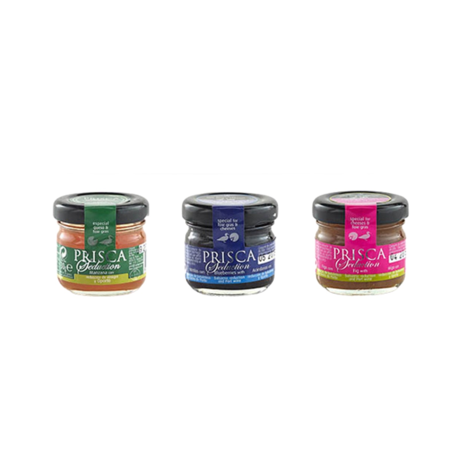 Prisca Seduction Set of 3 Miniatures Apple-Fig-Blueberry