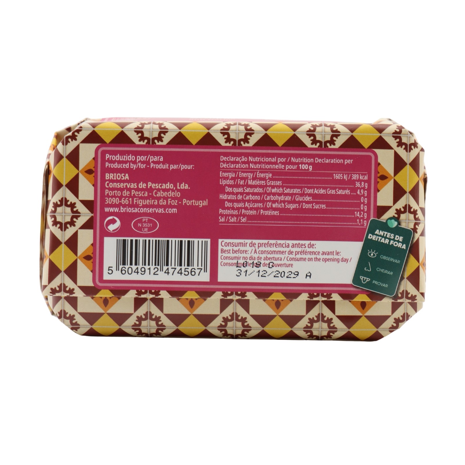 Briosa Gourmet Octopus in Olive Oil and Garlic