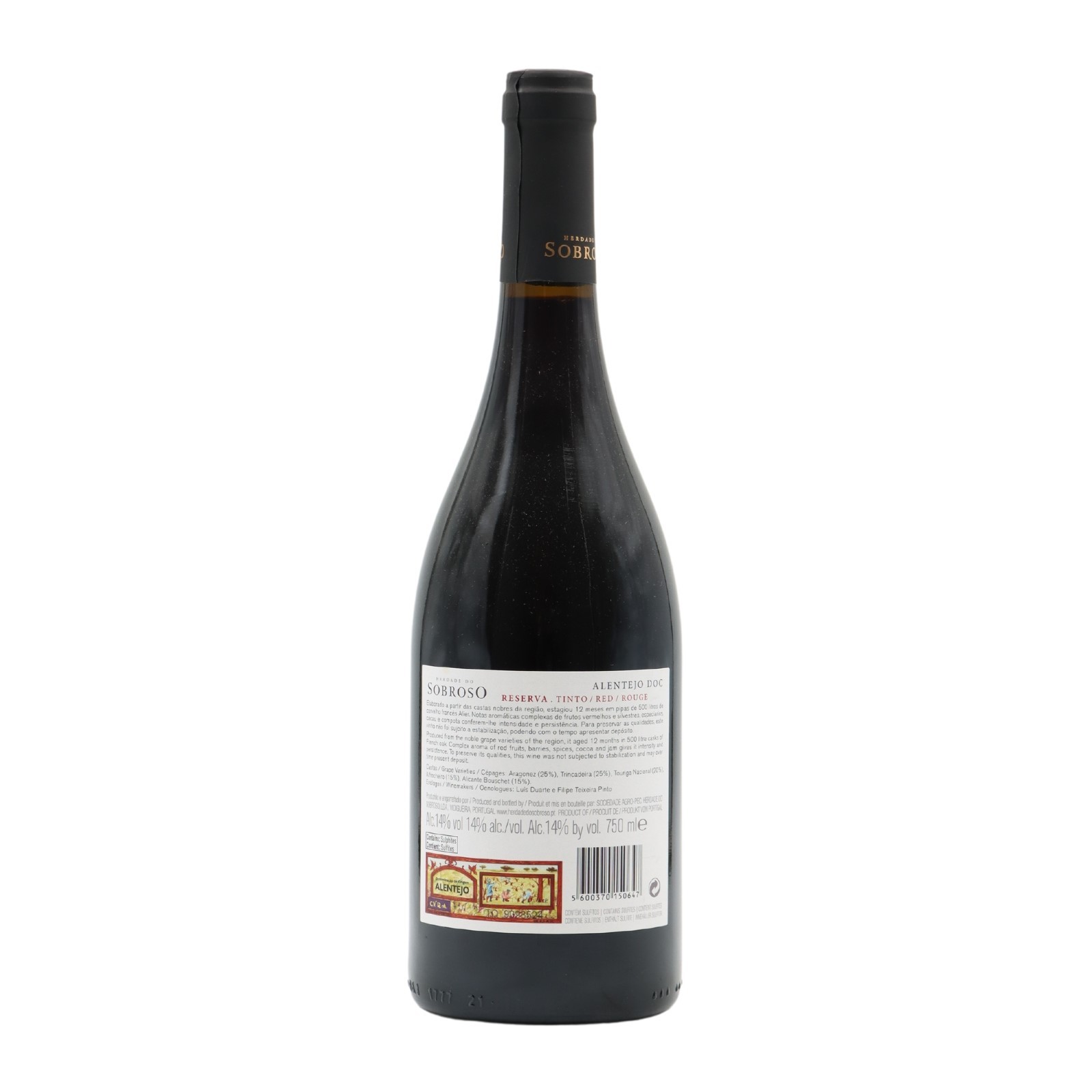 Herdade do Sobroso Reserva Tinto 2023