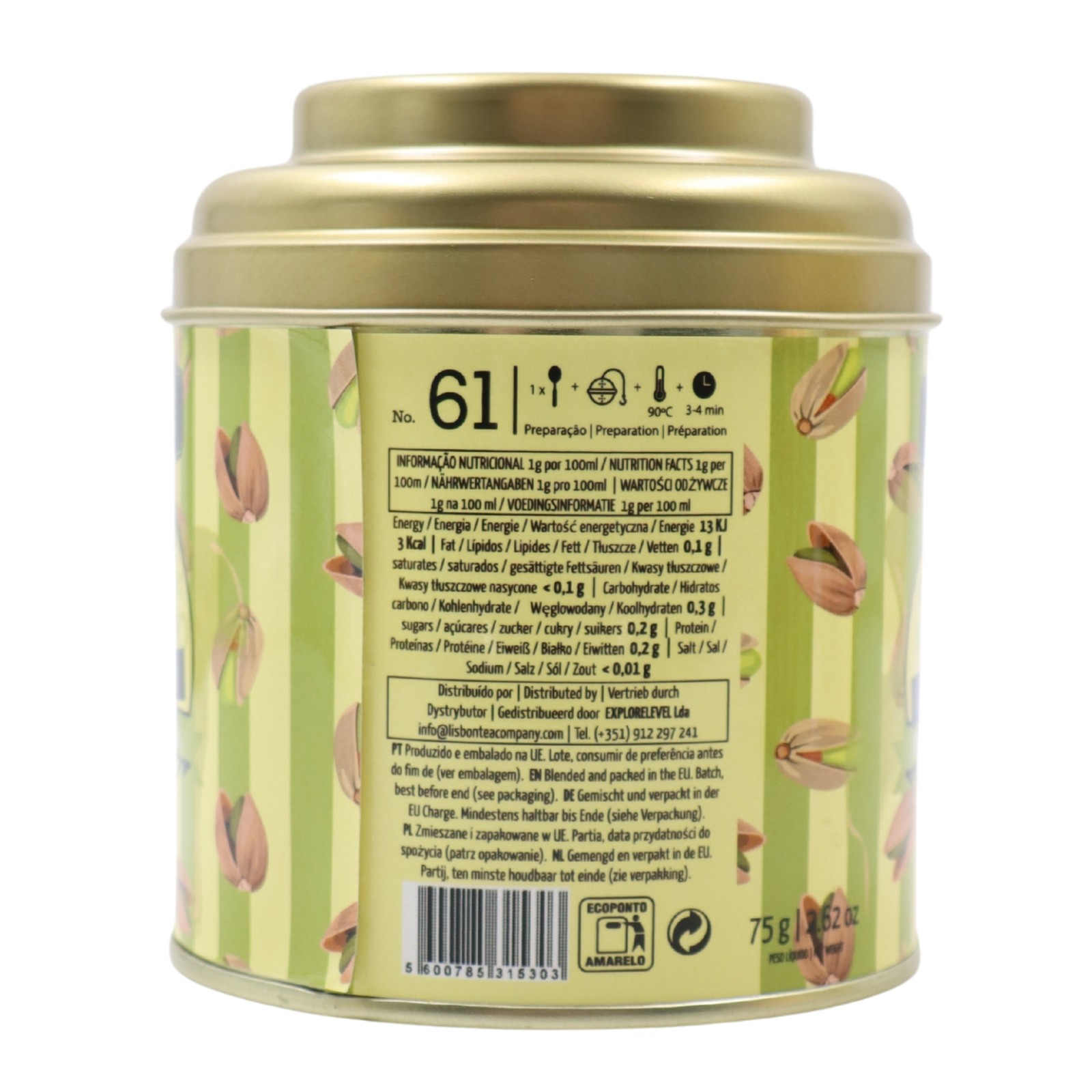 Lisbon Tea co. Dubai Syle Tea