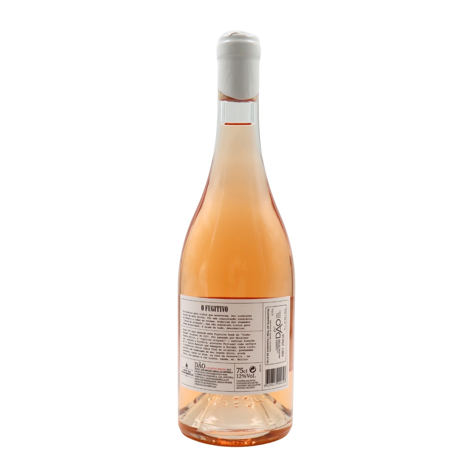 Casa da Passarella O Fugitivo Rosado Rosé 2022