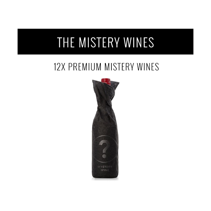 The Mystery wines - A selection of 12x Premium wines