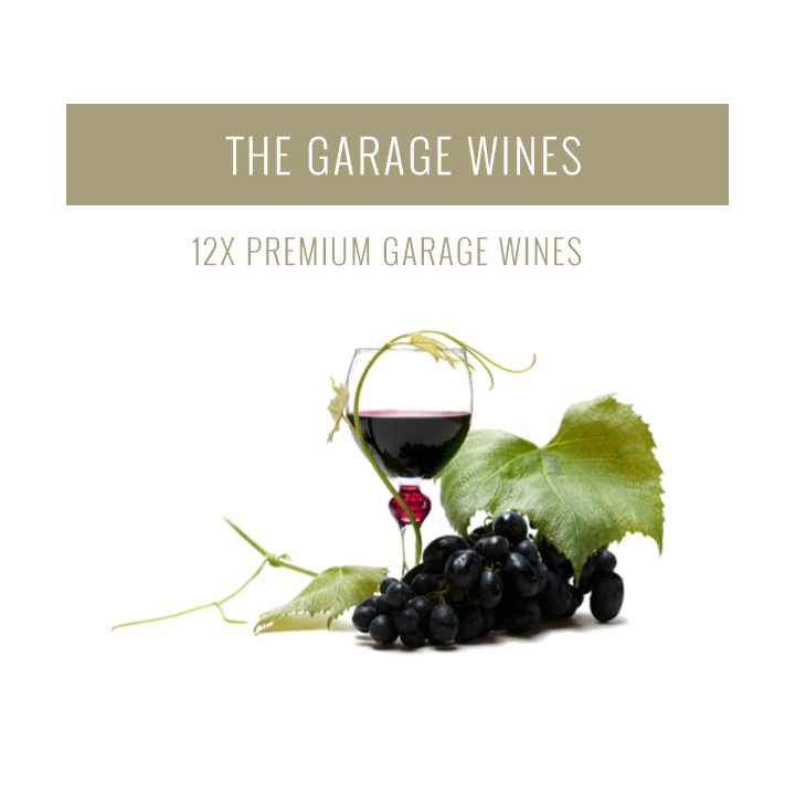 The Garage wines - A selection of 12x Premium wines