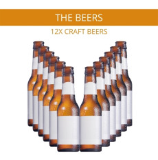 The Beer Experience - A selection of 12x Craft Beer