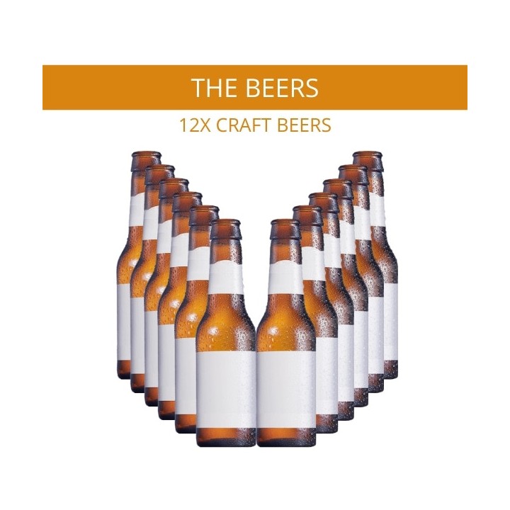 The Beer Experience - A selection of 12x Craft Beer