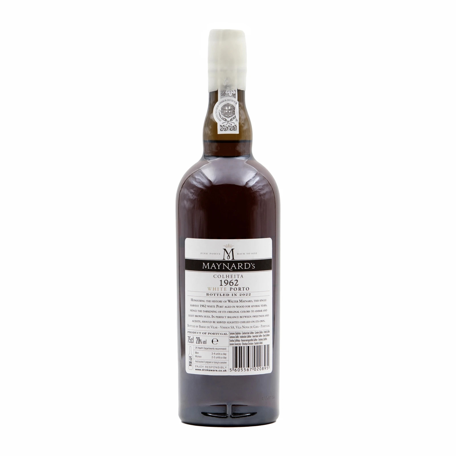 Maynards White Colheita Port 1962