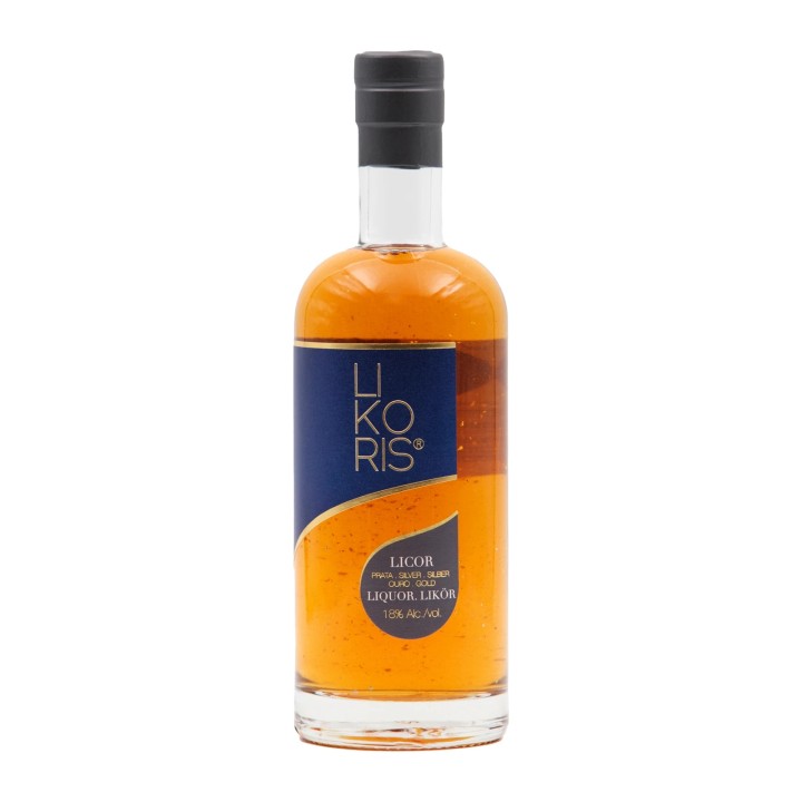Likoris com Ouro e Prata Licor de Fruta