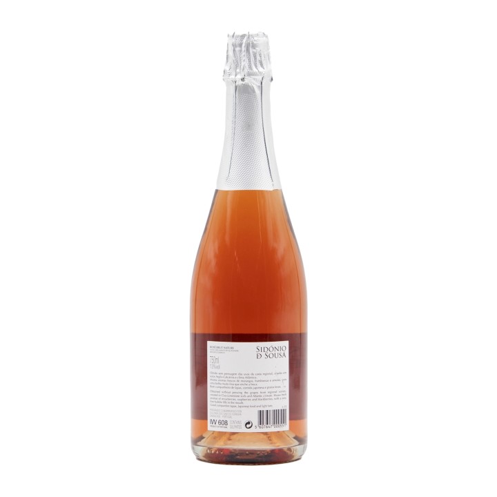 Sidónio de Sousa Brut Nature Rosé Sparkling