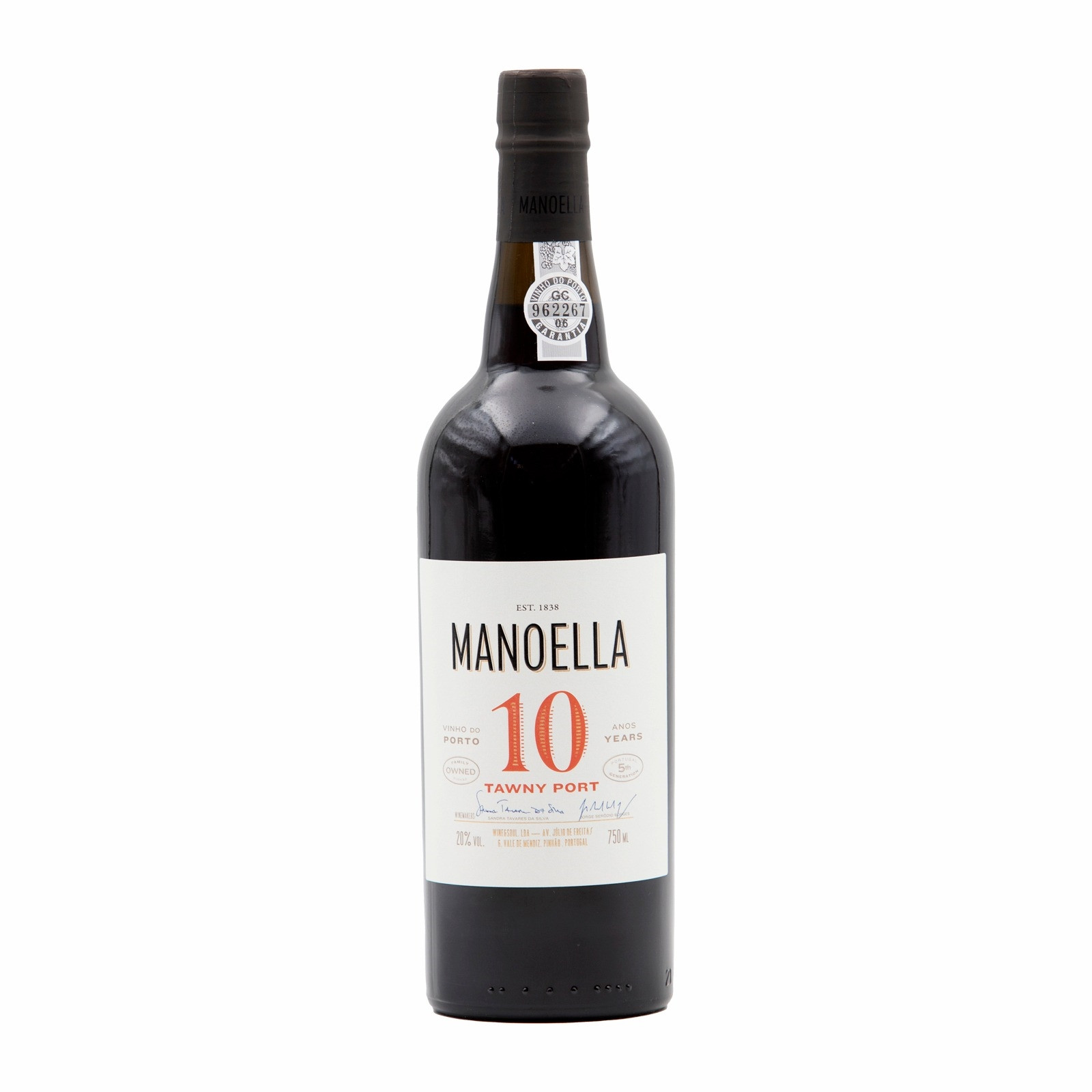 Manoella 10 jahre Tawny Portwein