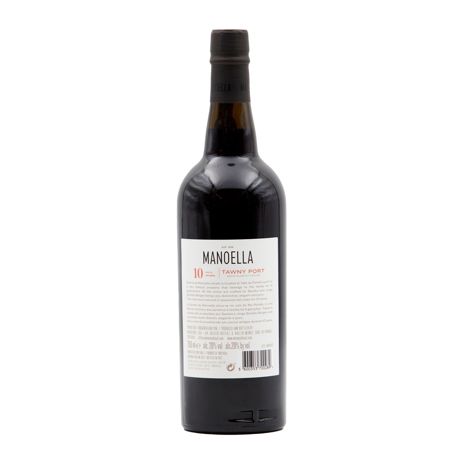 Manoella 10 jahre Tawny Portwein