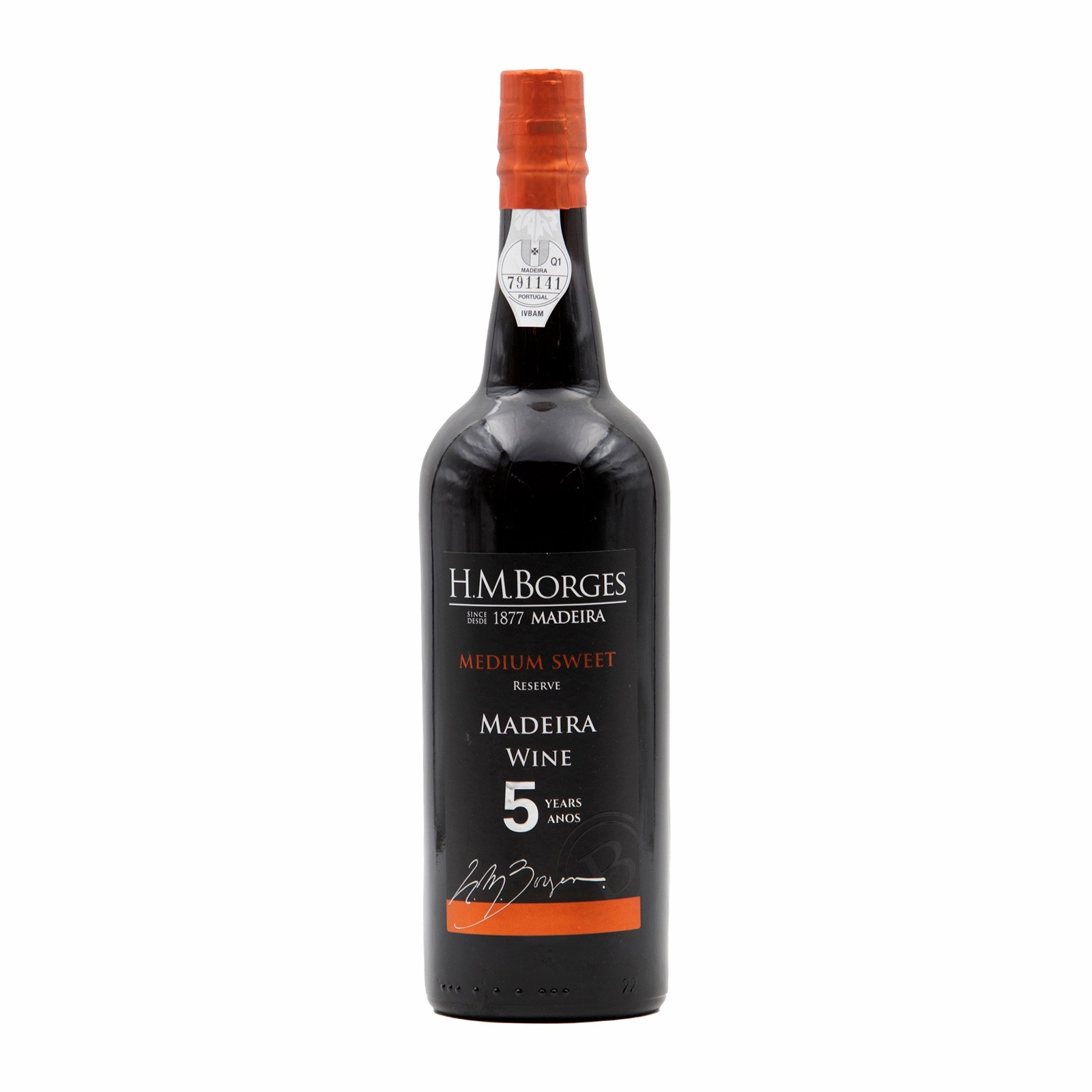 H M Borges Riserva 5 anni Medium Sweet Madeira
