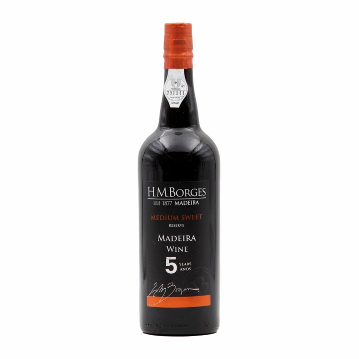 H M Borges Riserva 5 anni Medium Sweet Madeira