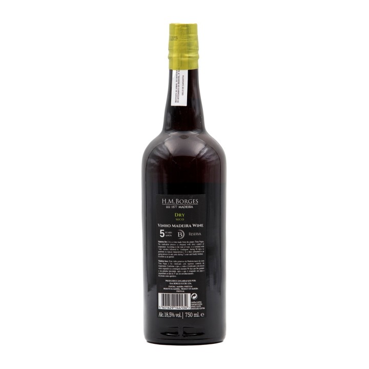 H M Borges Reserva 5 Anos Seco Madeira