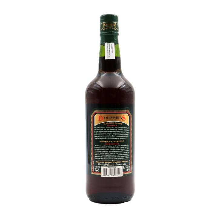 D´Oliveiras Medium Sweet 5 años Madeira