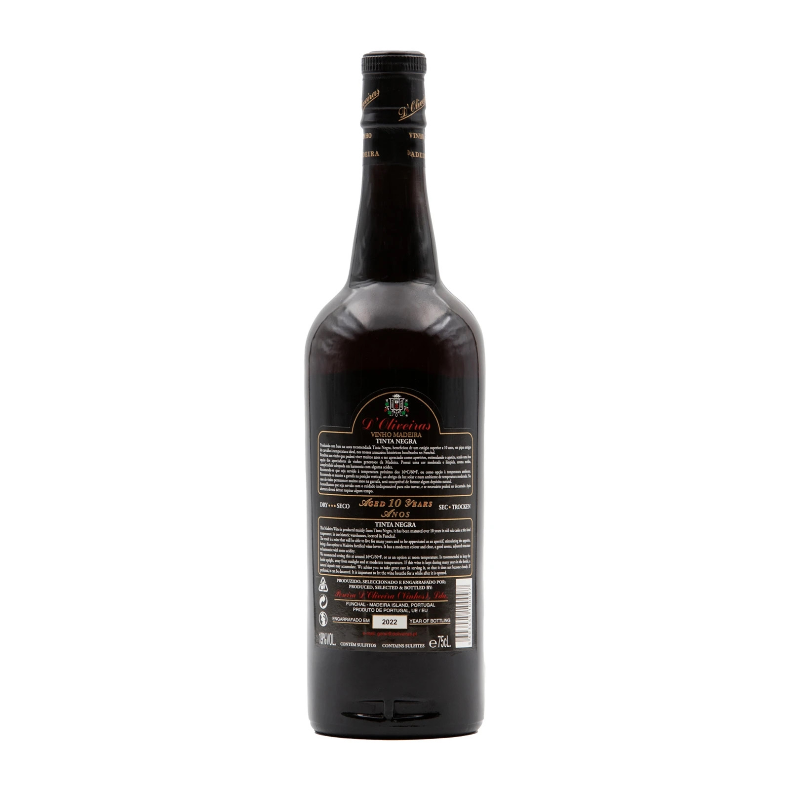 D´Oliveiras Seco 10 Anos Madeira