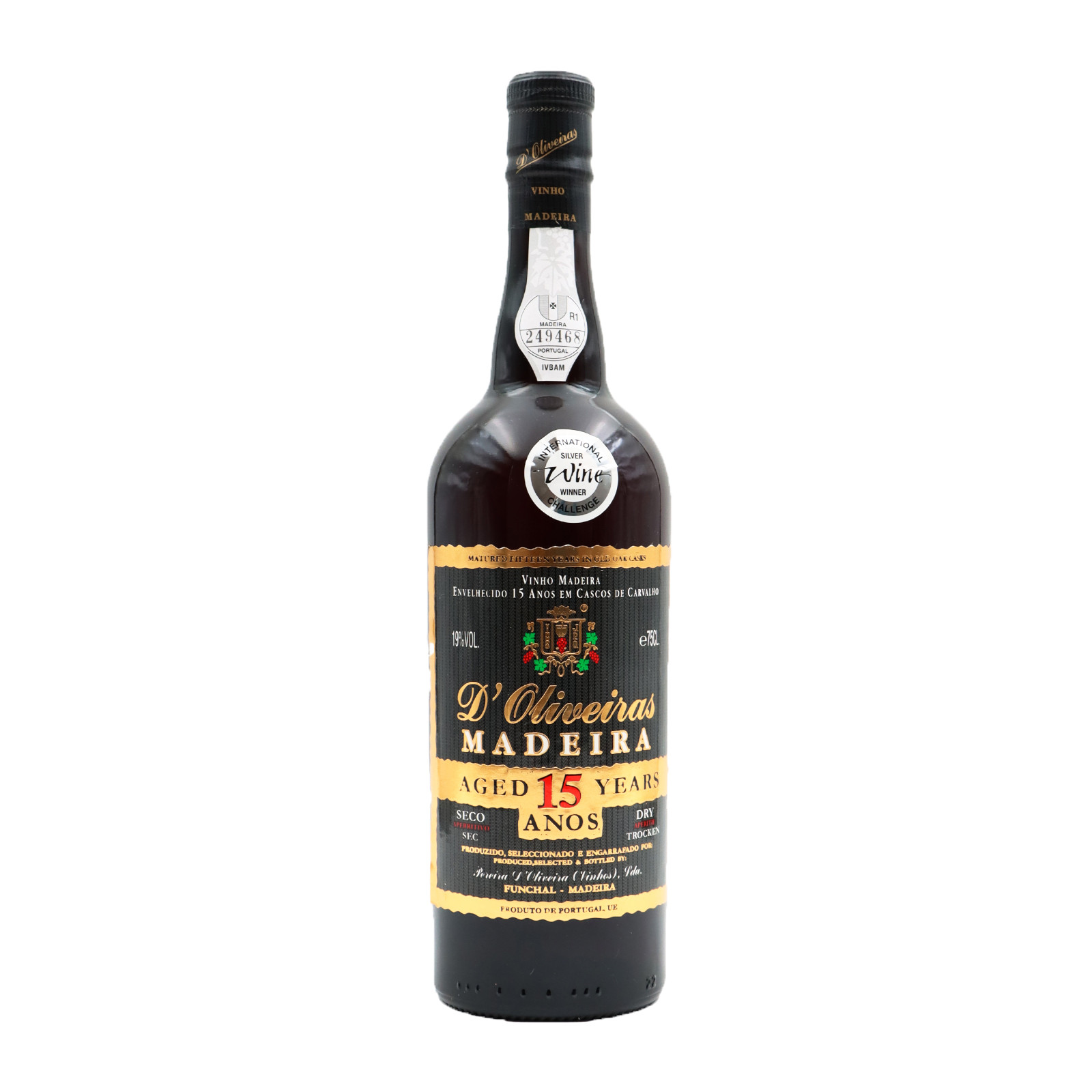 D´Oliveiras Dry 15 years Madeira