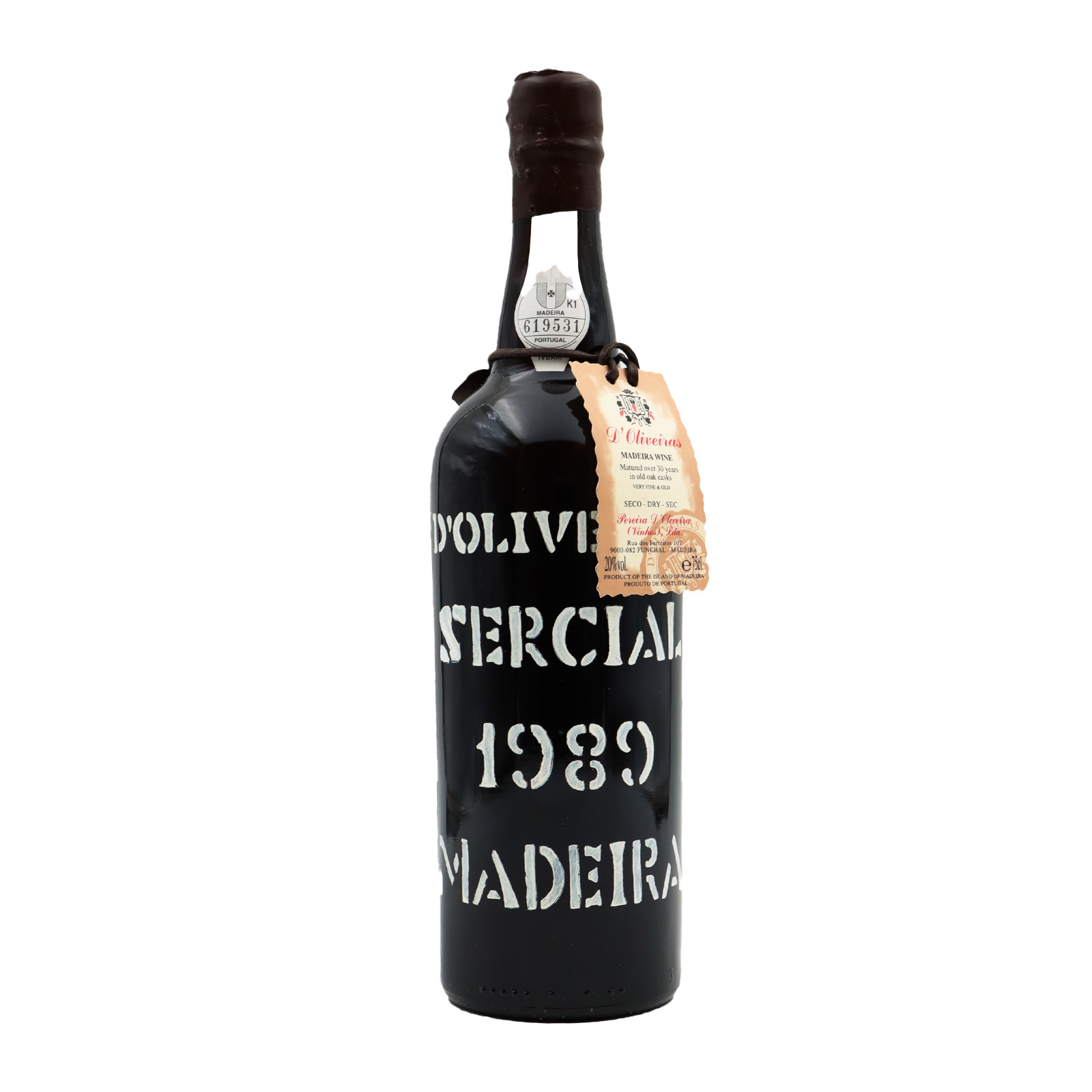 D´Oliveiras Sercial Dry Madeira 1989