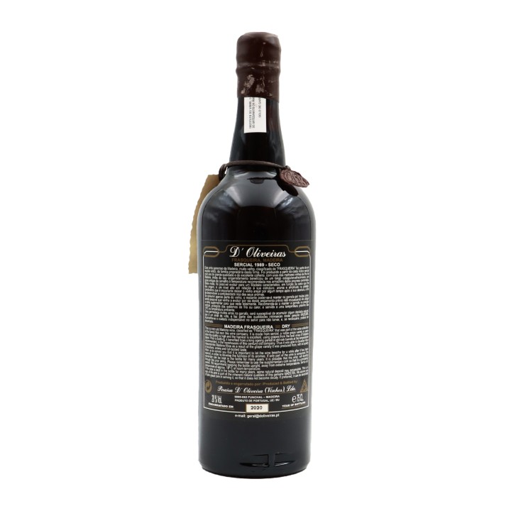 D´Oliveiras Sercial Dry Madeira 1989