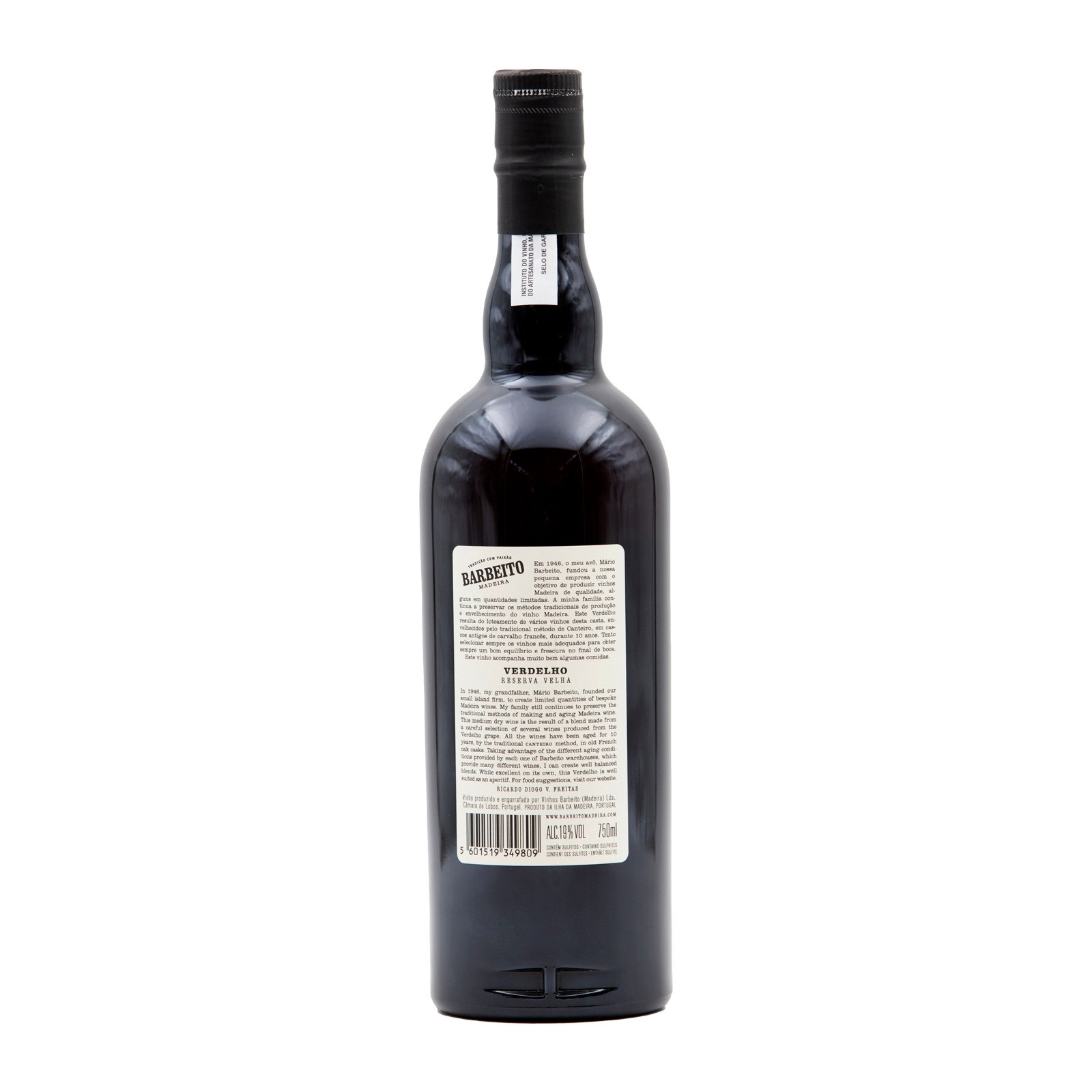 Barbeito Verdelho 10 años Madeira