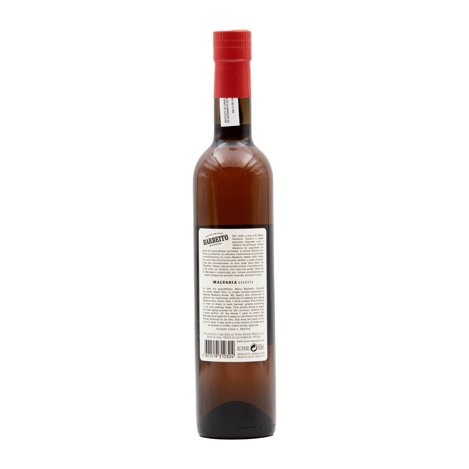Barbeito Malvasia Sweet 5 ans Madeira