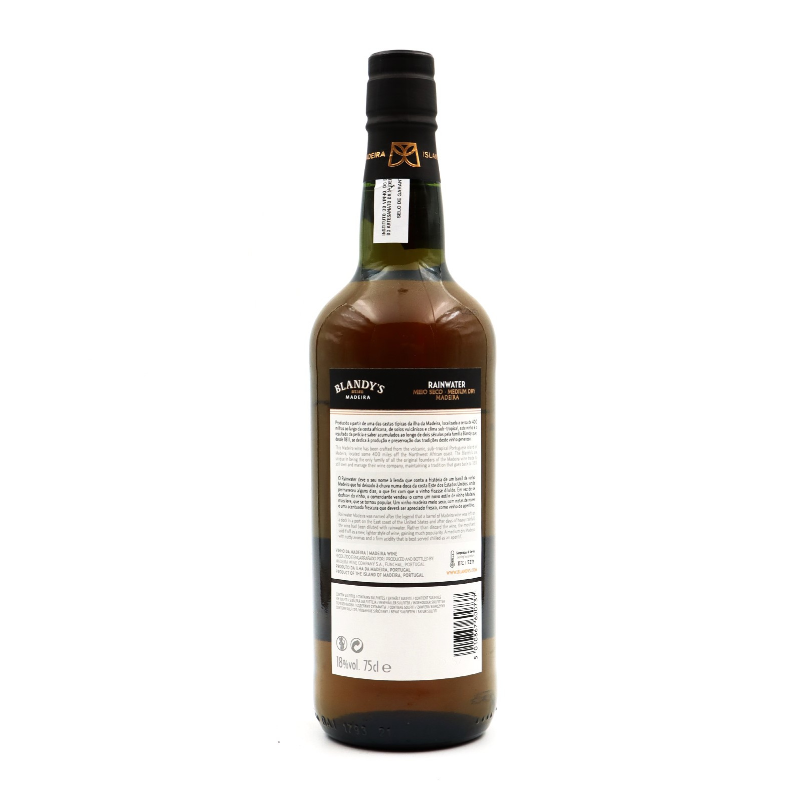 Blandys Rainwater Medium Dry Madeira