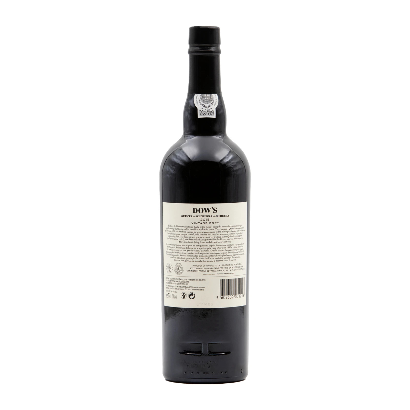 Dows Quinta Senhora da Ribeira Vintage Port 2015