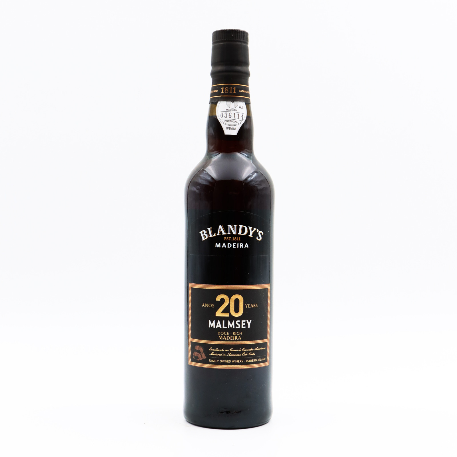 Blandys 20 ans Malmsey Madeira