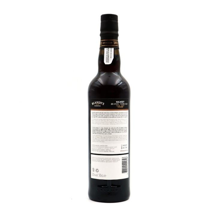 Blandys 20 ans Malmsey Madeira