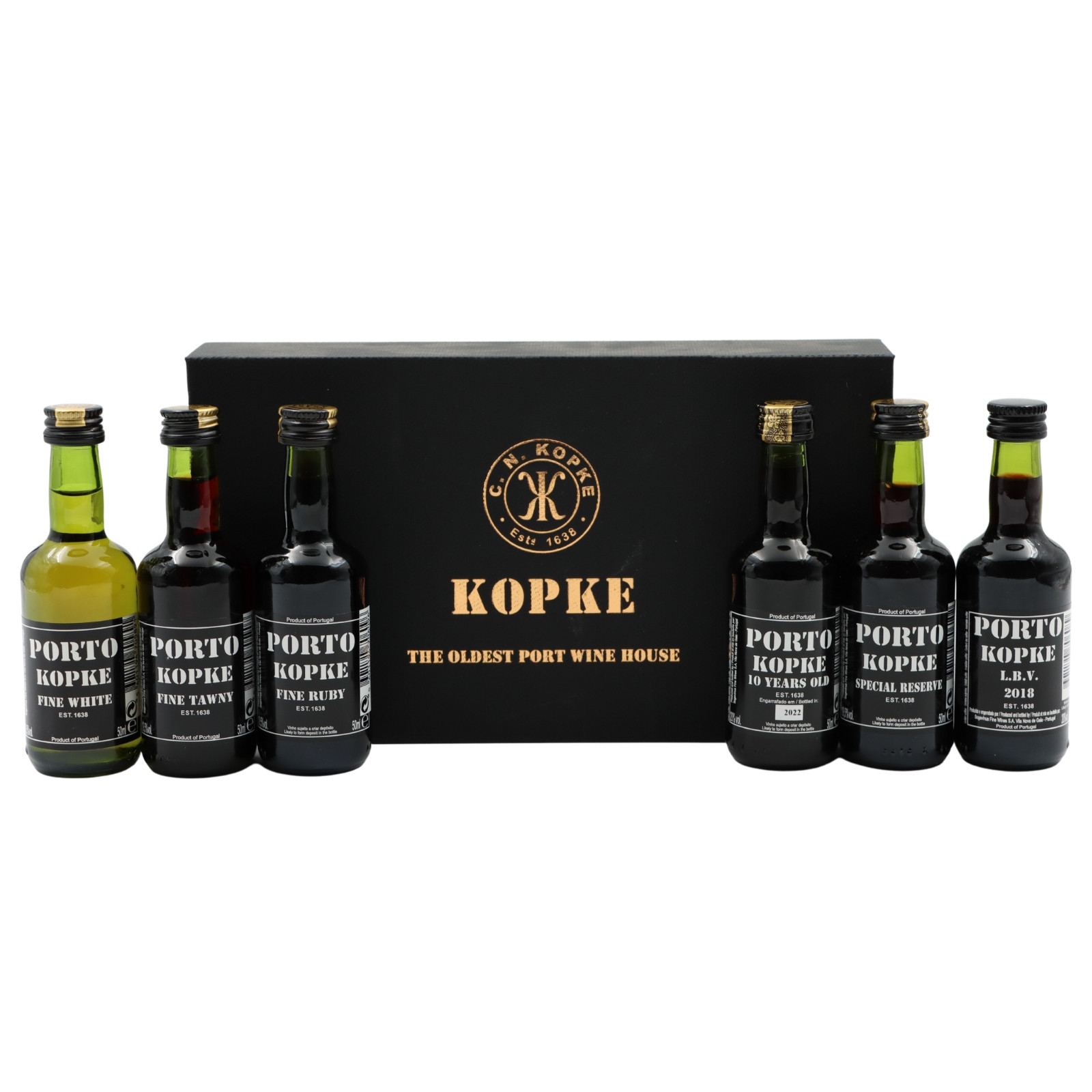 Kopke 6 Vins de Porto en étui carton