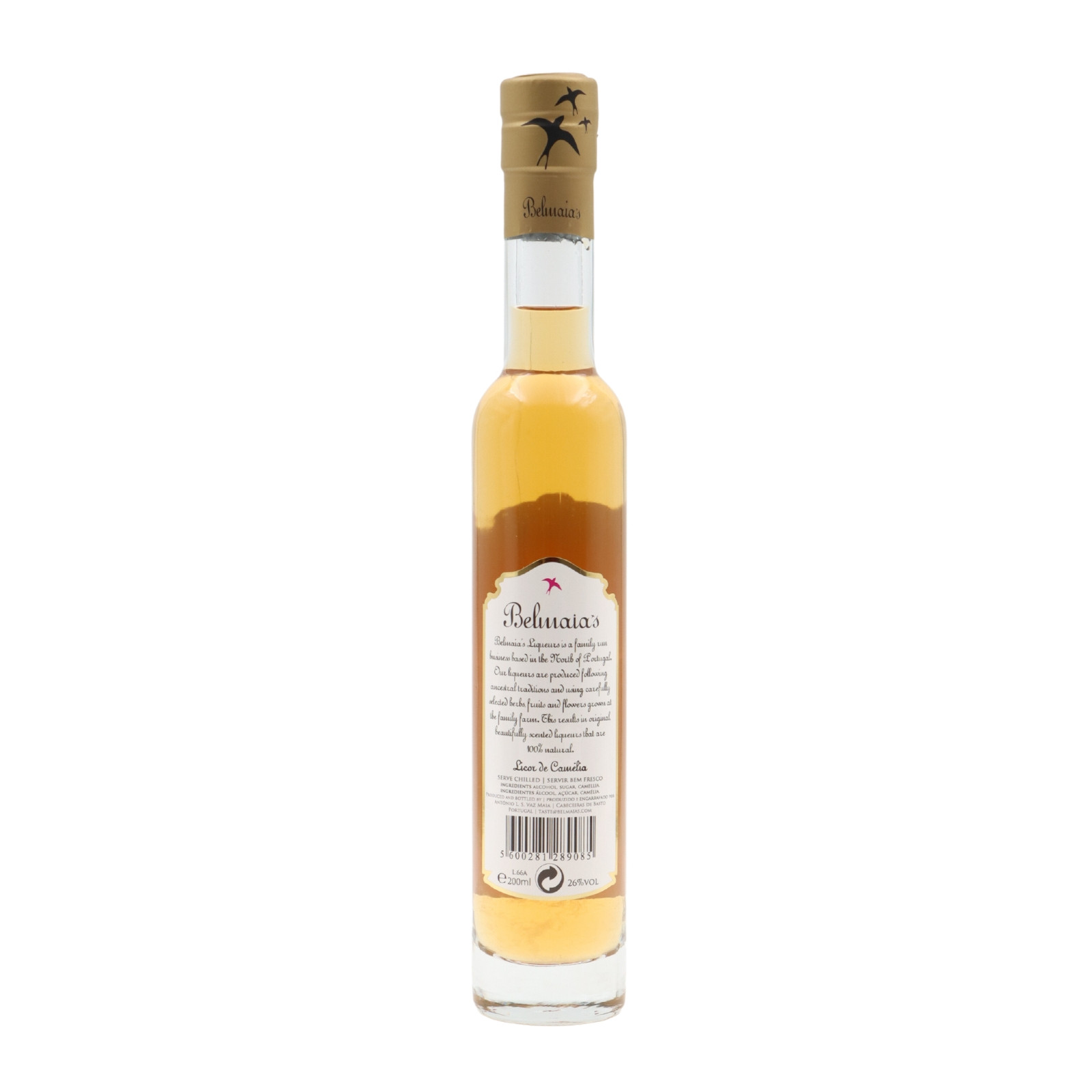 Belmaias Liquore ai petali di camelia