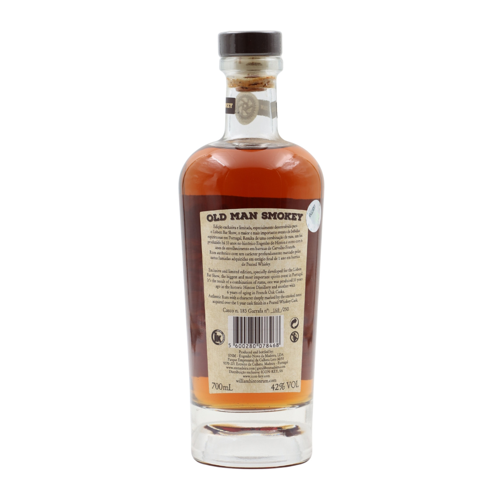William Hinton Man Smokey Rum
