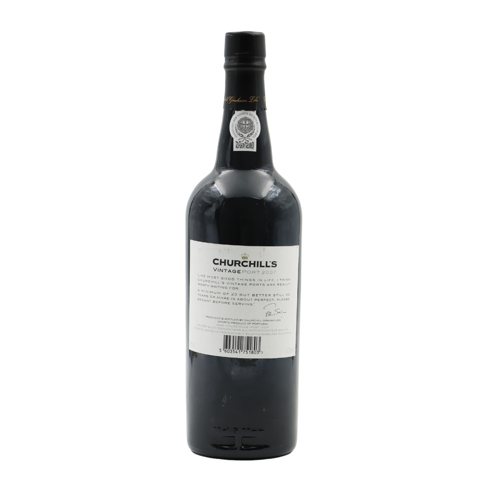 Churchills Vintage Port 2007